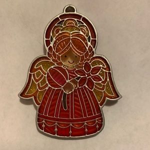 HALLMARK 1978 COLORS OF CHRISTMAS ANGEL CHRISTMAS ORNAMENT NO BOX